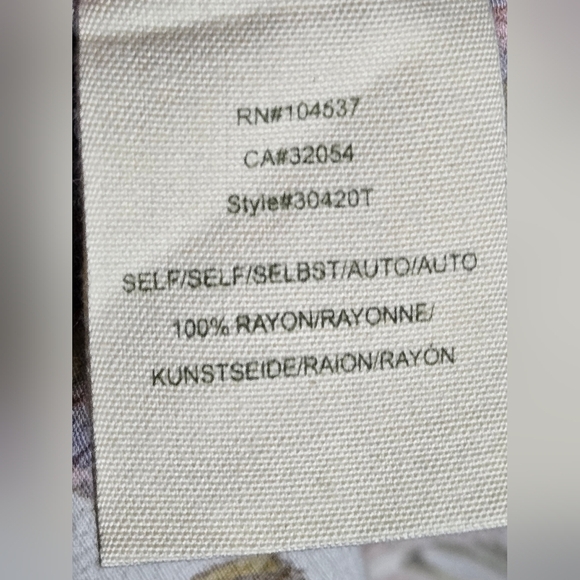 Anthropologie Tiny Floral Boho Coquette Wrap Maxi Dress, XL - Picture 5 of 5